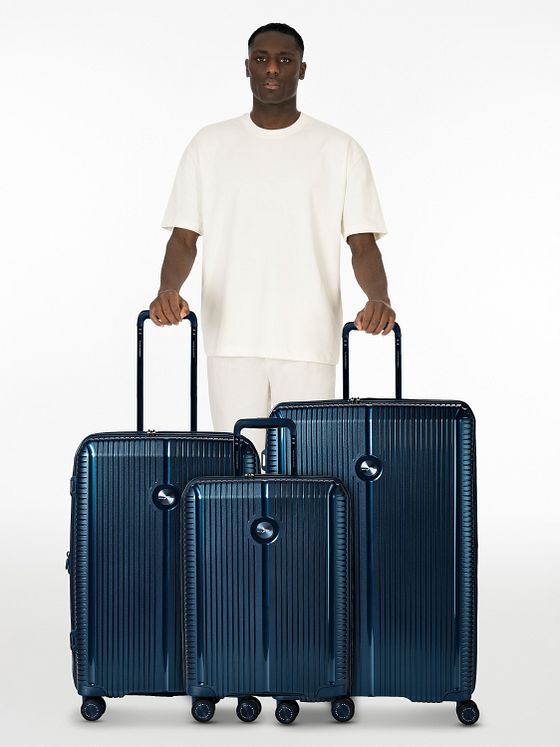 Polestream Paris 4 hjul Kuffert 3-delt med strækfold