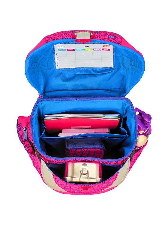 Scout Sunny II Neon Safety Skoleransel-sæt 4-delt Scout Sunny II Neon Safety Skoleransel-sæt 4-delt