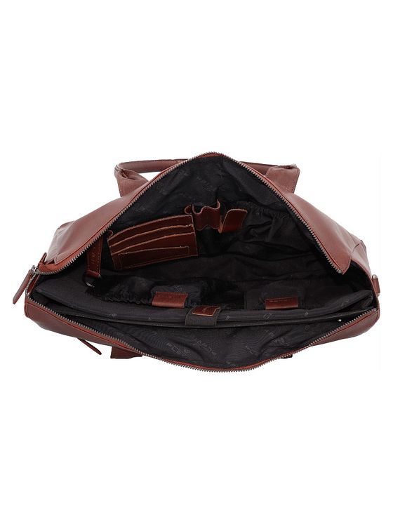 Plevier Rock Copal Skuldertaske Læder 44 cm Laptoprum
