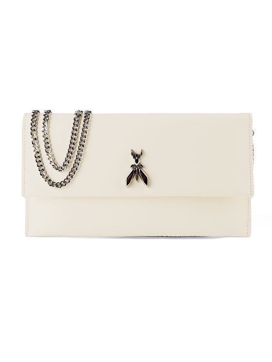 Patrizia Pepe Fly Spojková taška Kůže 27.5 cm