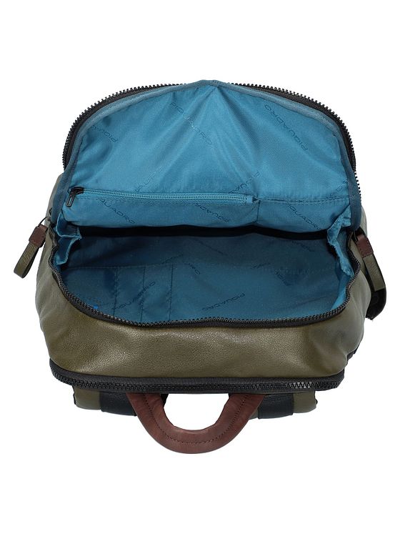 Piquadro Harper-rygsæk RFID-læder 40 cm rum til bærbar computer