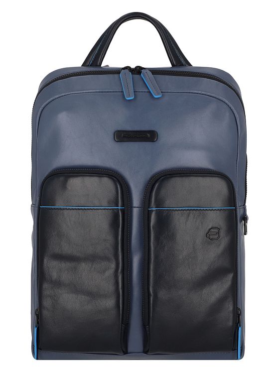 Piquadro Blue Square Revamp rygsæk RFID læder 42 cm laptoprum