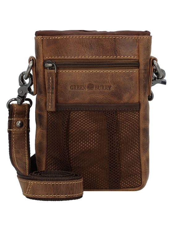 Greenburry Vintage Mini Bag skuldertaske Læder 13 cm