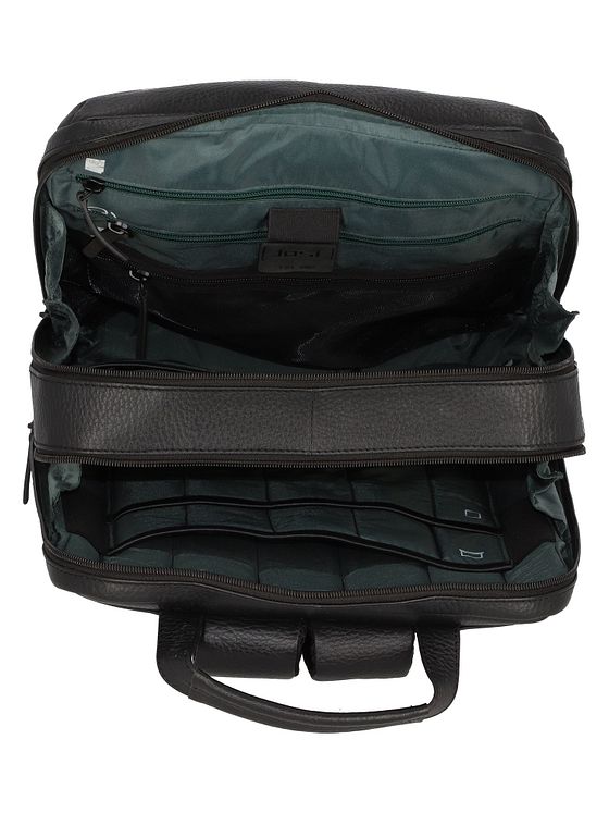 Jost Stockholm-rygsæk i læder med 46 cm rum til bærbar computer