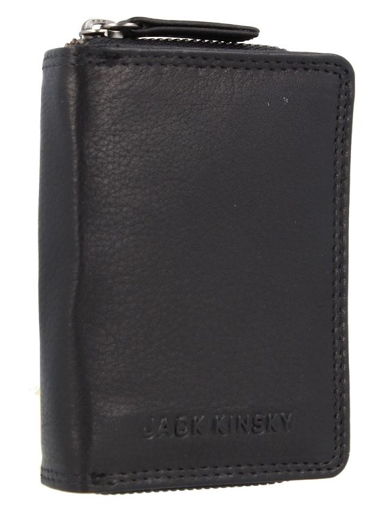 Jack Kinsky Peněženka Brisbane RFID kožená 7,5 cm