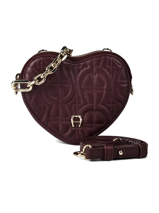 AIGNER Fashion Bolsa banderola Mini Bag Piel natural 14 cm