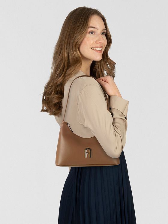 Furla Diamante Skuldertaske Læder 24 cm