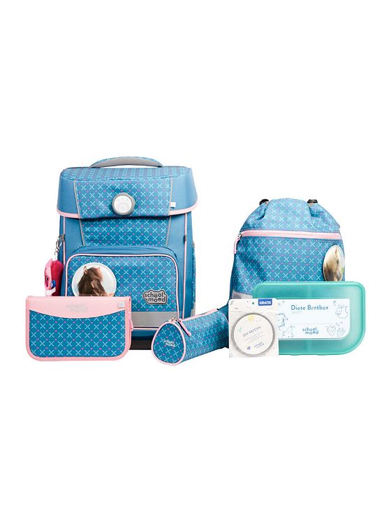 School-Mood Champion Pro Skoleransel-sæt 7-delt