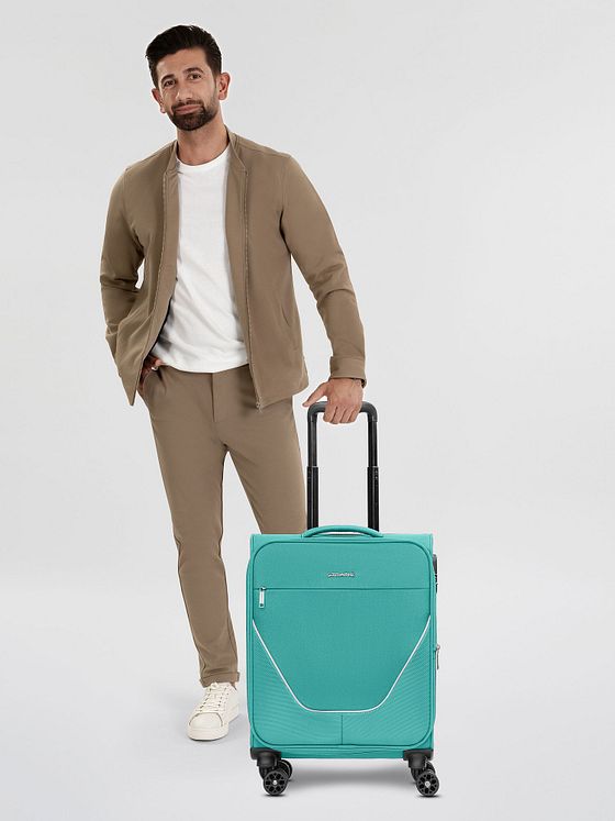 Stratic taska 4-hjulet kabinevogn S 55 cm med ekspansionsfold