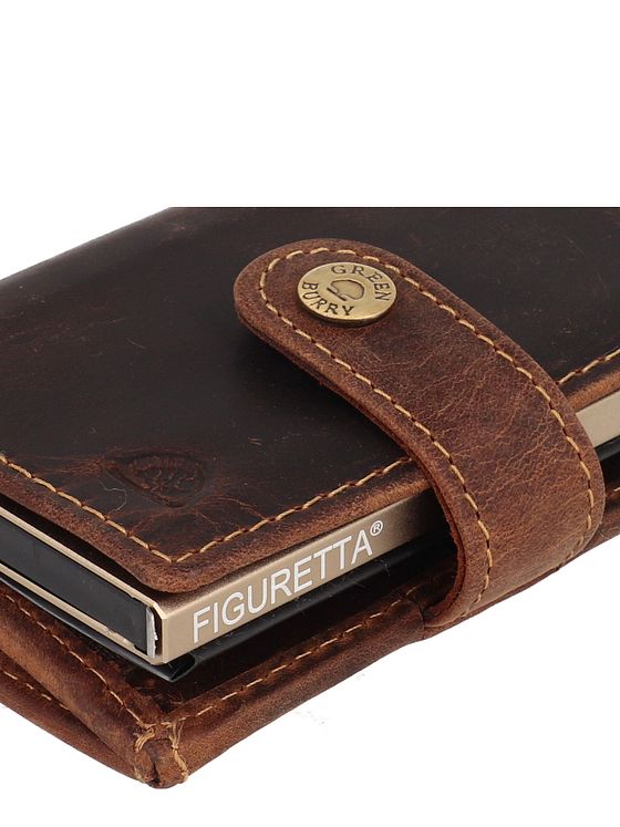 Greenburry Vintage Pung RFID-beskyttelse Læder 7.5 cm