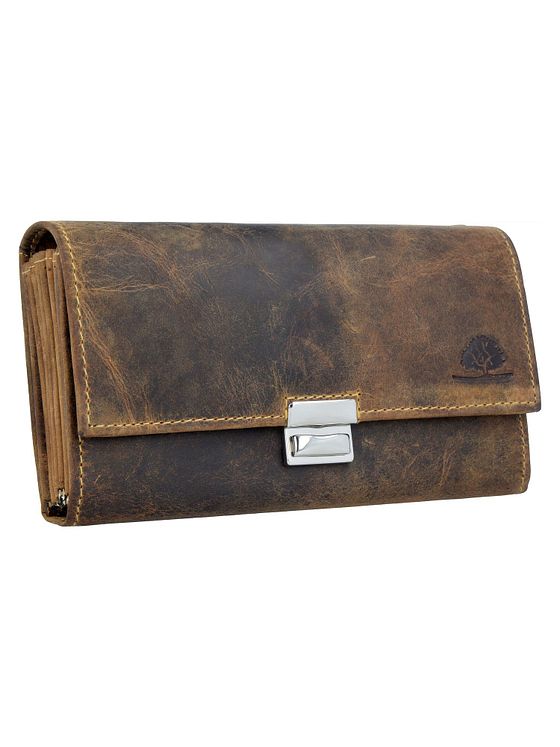 Greenburry Vintage pung i læder 17 cm