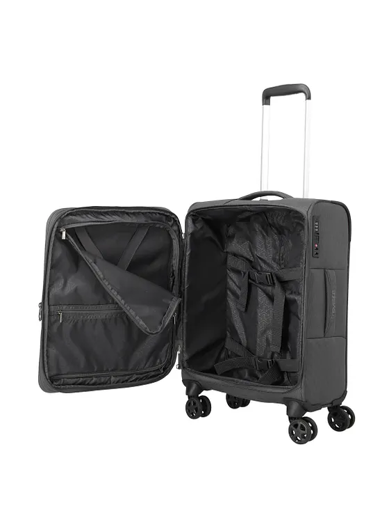 Travelite Cubis 4-pyöräinen Käsimatkatavara S 55 cm Laajennettava