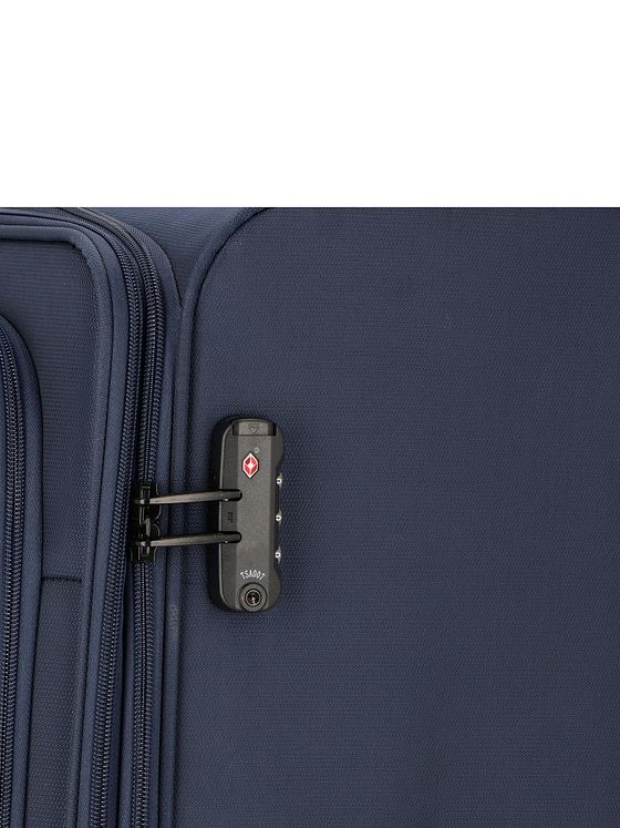 d & n Travel Line 9704 4 hjul Trolley L 78 cm med strækfold