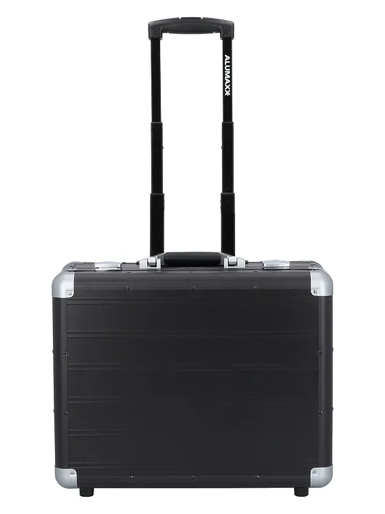 Alumaxx Trolley ejecutivo de aluminio con 2 ruedas y compartimento para portátil de 37 cm Alumaxx Trolley ejecutivo de aluminio con 2 ruedas y compartimento para portátil de 37 cm