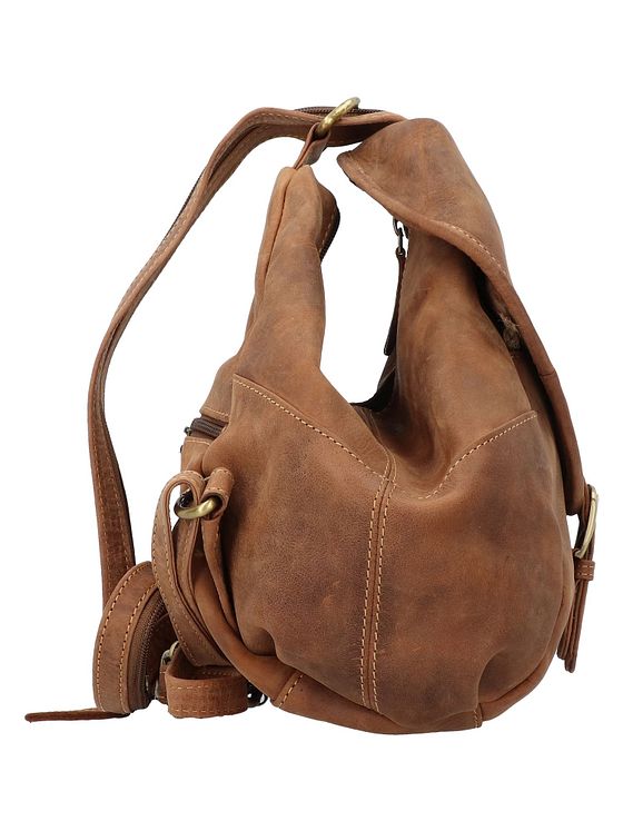 Greenburry Vintage City-rygsæk i læder 28 cm