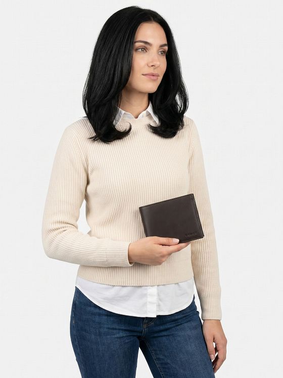 oxmox Leather Pung RFID-beskyttelse Læder 10 cm