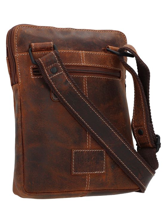 Jack Kinsky Baltimore 24 Skuldertaske Læder 19 cm