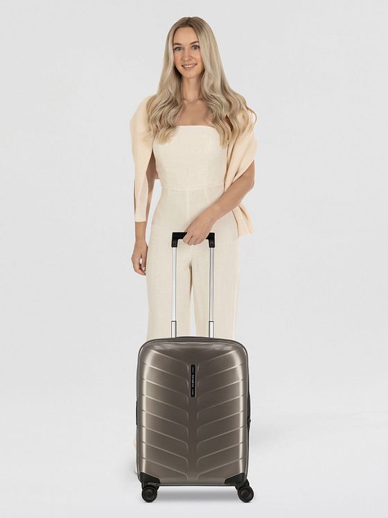Samsonite Attrix 4 hjul Kabinetrolley 55 cm med strækfold Samsonite Attrix 4 hjul Kabinetrolley 55 cm med strækfold