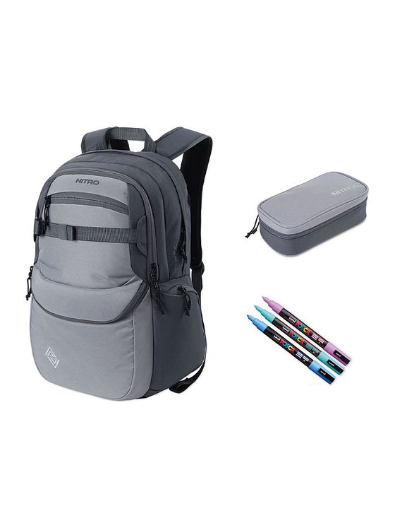 NITRO Future Hero Sada školních tašek 3-dílný