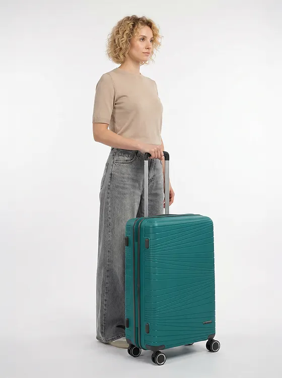 Franky Dallas 3.0 4-hjulig Resväska M 65 cm med expansionsveck