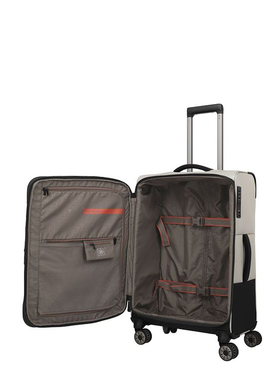 Travelite Crosslite 5.0 4 hjul Trolley M 66 cm med strækfold