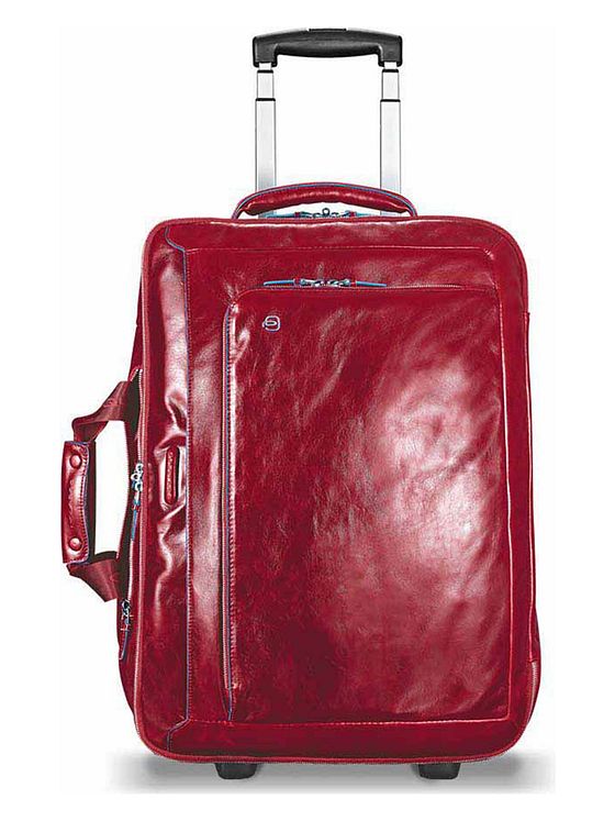 Piquadro Blue Square 2-hjuls business trolley læder 51 cm laptoprum Piquadro Blue Square 2-hjuls business trolley læder 51 cm laptoprum