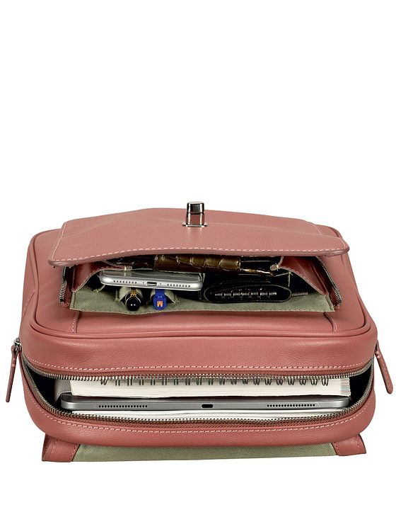 Leonhard Heyden Nizza City-rygsæk Læder 34 cm