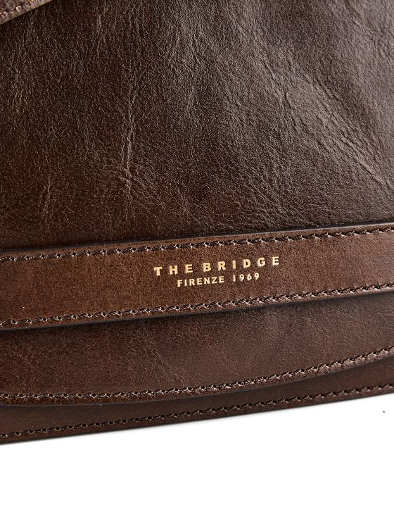 The Bridge Lucrezia Bolsa de hombro Piel natural 22 cm The Bridge Lucrezia Bolsa de hombro Piel natural 22 cm
