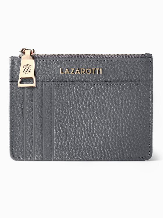 Lazarotti Bologna lædernøgleholder Kortholder i læder 11,5 cm med rum til luftmærker