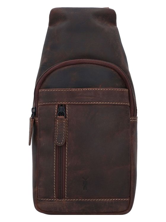 Jack Kinsky Baltimore 17 skuldertaske i læder 30 cm