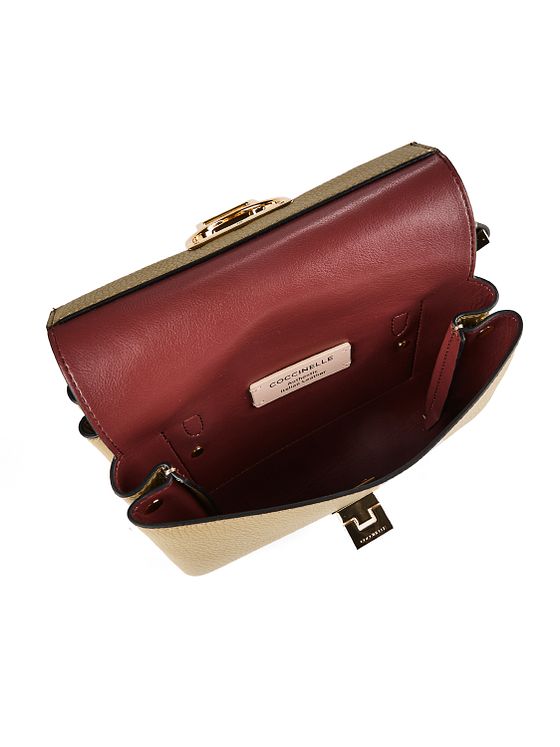 Coccinelle Kabelka Arlettis kožená 19 cm