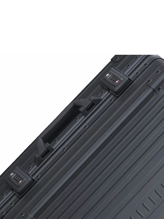 Aleon 21 Inrikes 4-hjulig kabinväska i Aluminium, 55 cm, med laptopfack Aleon 21 Inrikes 4-hjulig kabinväska i Aluminium, 55 cm, med laptopfack