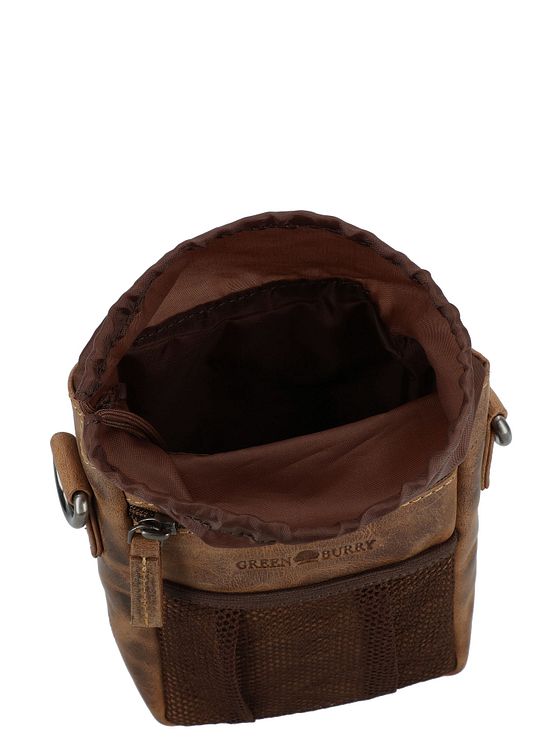 Greenburry Vintage Mini Bag skuldertaske Læder 13 cm