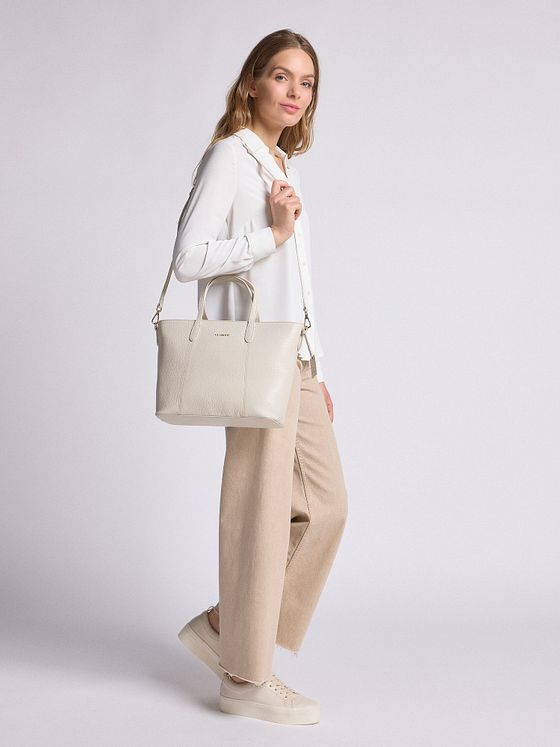 Lazarotti Bologna Leather Shopper-taske Læder 31 cm