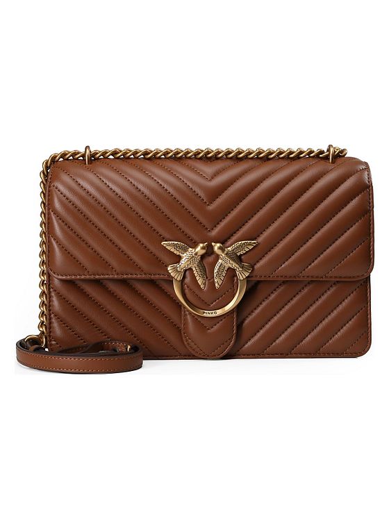 PINKO Love One Skuldertaske Læder 26.5 cm