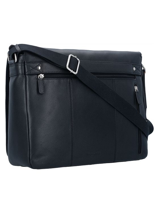 Leonhard Heyden Berlin skuldertaske i læder 38 cm