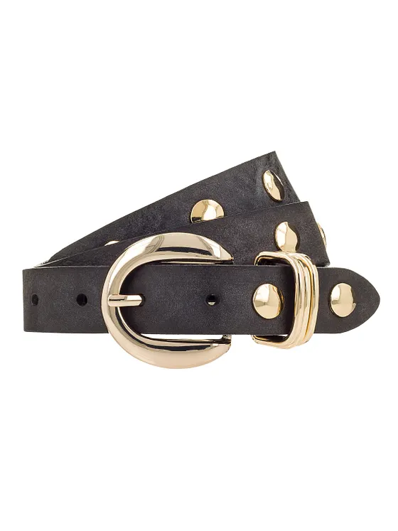 b.belt Nitbälte Läder b.belt Nitbälte Läder