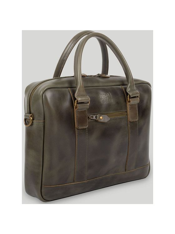 Buckle & Seam Everett dokumentmappe læder 38 cm rum til bærbar computer