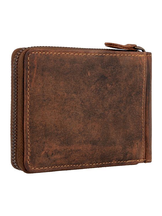 Greenburry Vintage pung i læder 13 cm