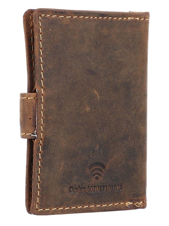 Greenburry Vintage visitkortholder RFID læder 7 cm Greenburry Vintage visitkortholder RFID læder 7 cm