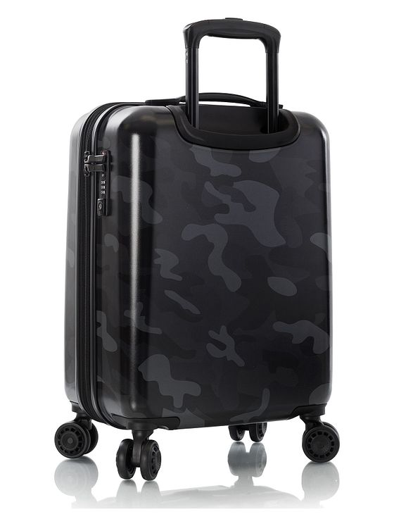 Heys Black Camo 4 hjul Kabinetrolley S 53 cm med strækfold