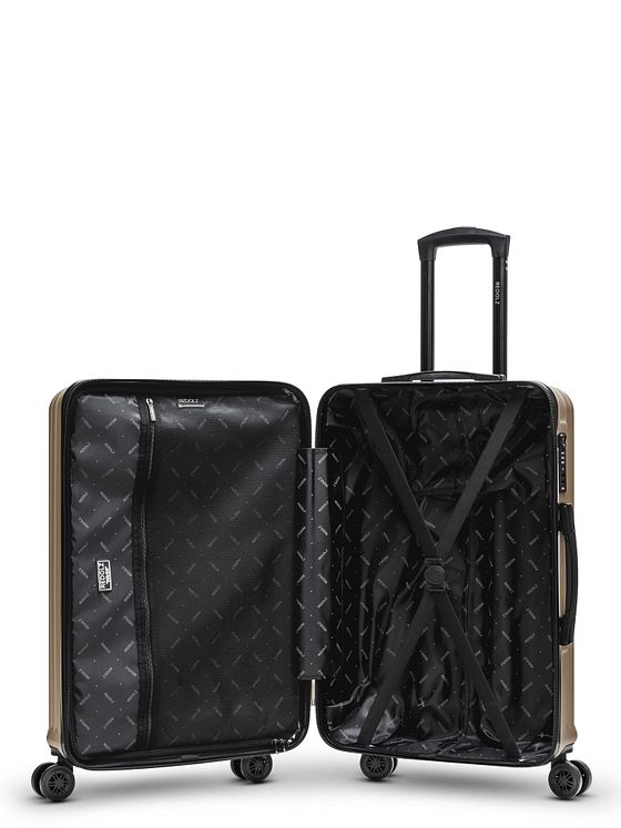 Redolz Essentials 07 3-SET 4 kolečka Sada kufrů 3-dílný