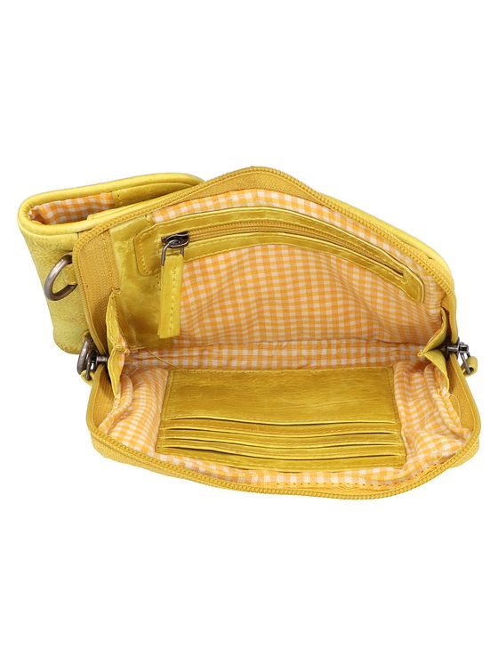 Jack Kinsky Nassau mobiltaske RFID læder 9,5 cm