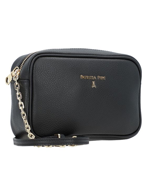 Patrizia Pepe Kožená taška přes rameno 20 cm