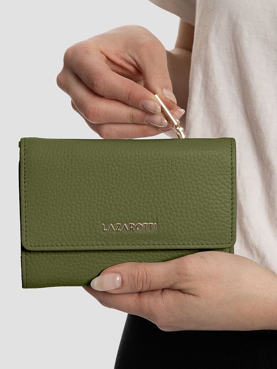 Lazarotti Bologna Leather Pung Læder 14 cm