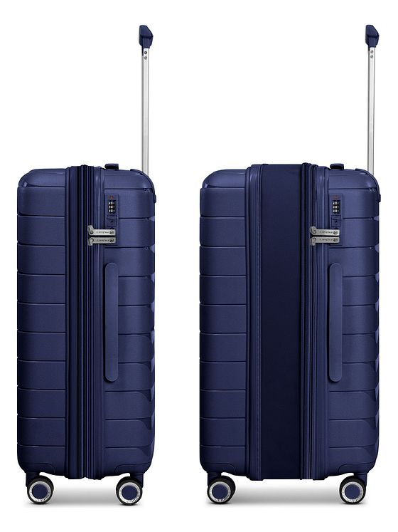 Franky London 4 hjul Kabinetrolley S 55 cm med strækfold Franky London 4 hjul Kabinetrolley S 55 cm med strækfold