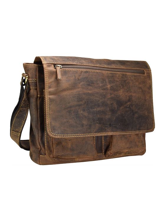 Greenburry Vintage Messenger læder 35 cm