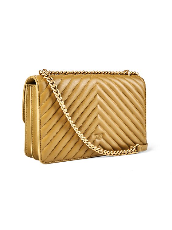 PINKO Love One Skuldertaske Læder 26.5 cm