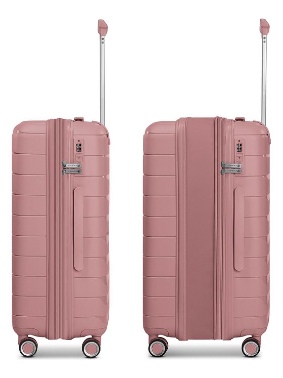 Franky London 4 kolečka Kabinkový kufr S 55 cm s roztažitelným záhybem