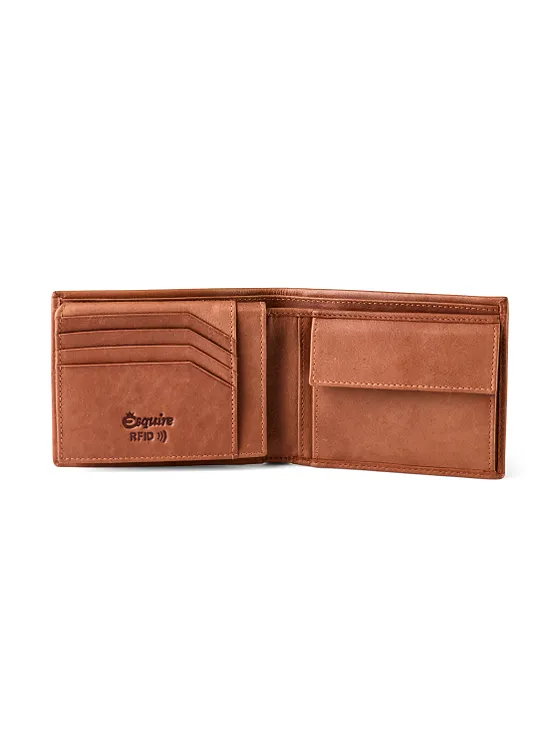 Esquire Chicago Cartera Bloqueo RFID Piel natural 12.5 cm Esquire Chicago Cartera Bloqueo RFID Piel natural 12.5 cm